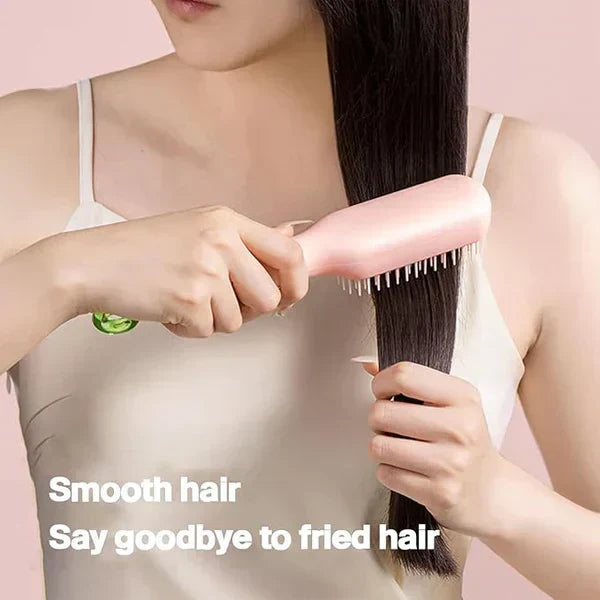 Revolutionize Your Hair Care: The 4-in-1 Self-Cleaning Hair Brush!