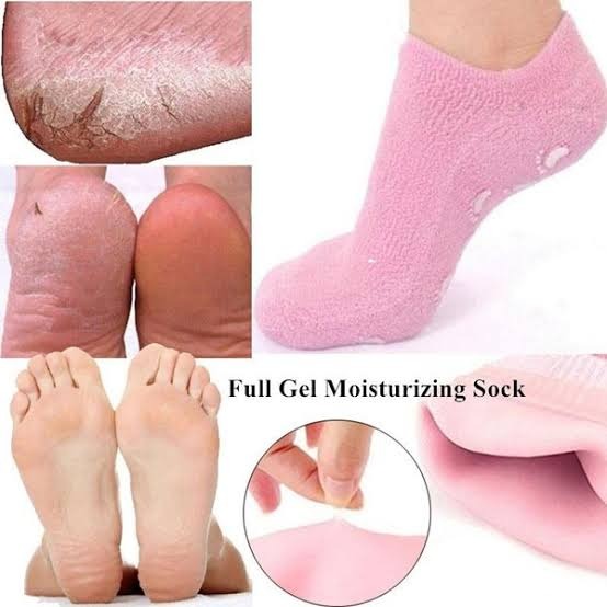 Moisturizing Gel Socks for Dry Feet