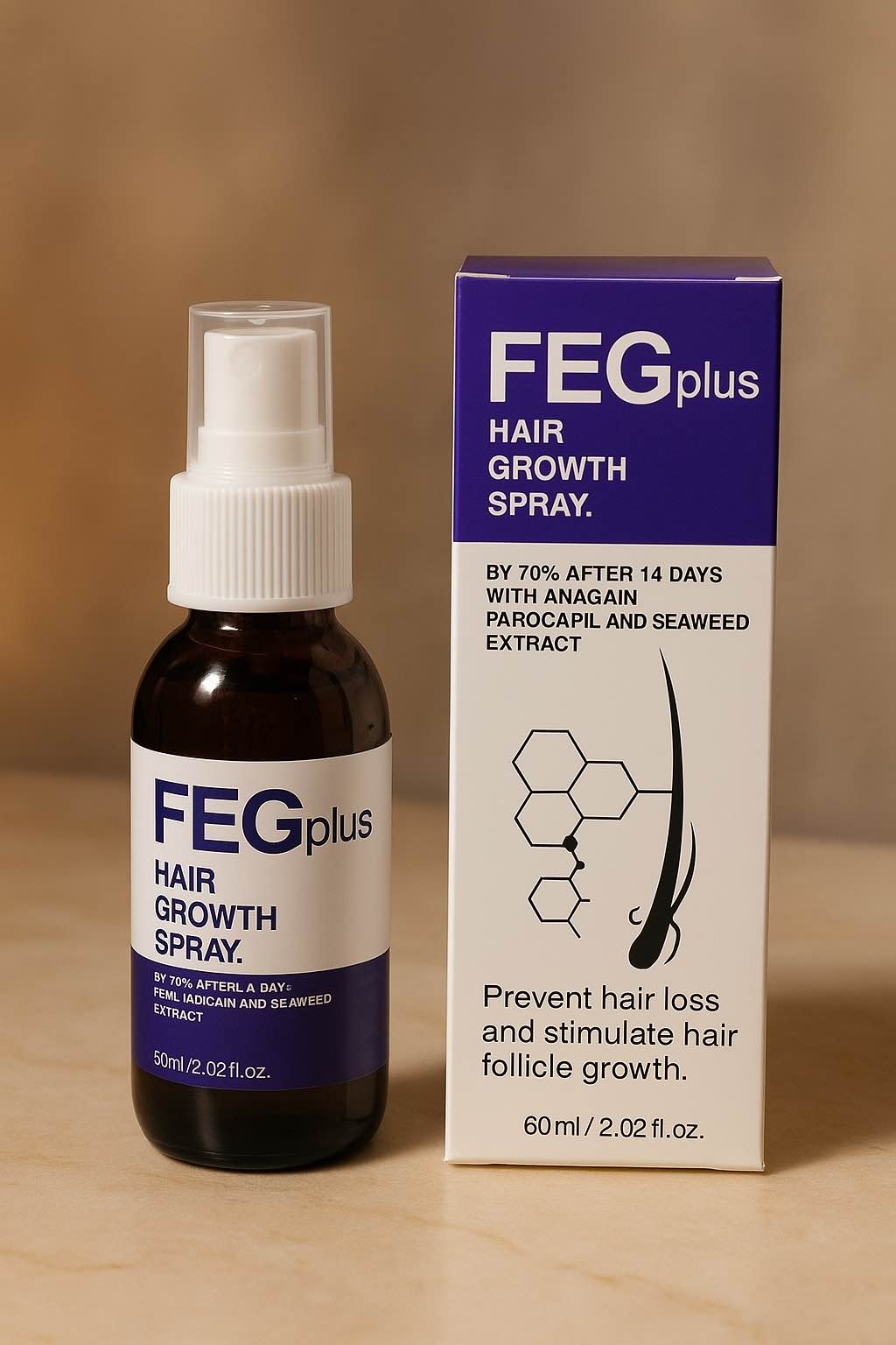 FEG Plus Hair Growth Serum – Buy 1 Get 1 Free - SS Smart Store