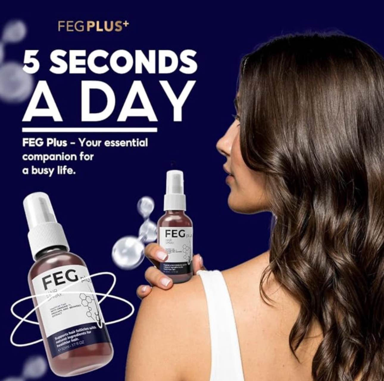 FEG Plus Hair Growth Serum – Buy 1 Get 1 Free - SS Smart Store