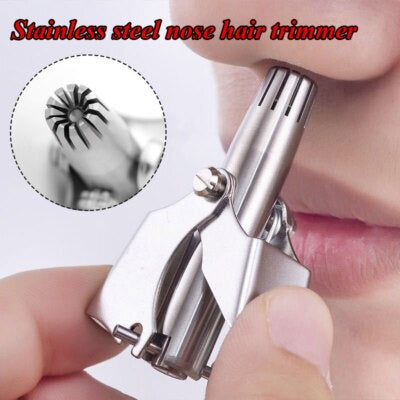 Nose Hair Trimmer – Stainless Steel, Easy Grooming - SS Smart Store