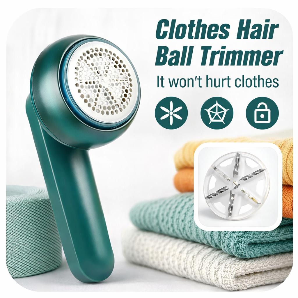 Portable Electric Lint Remover for Clothes & Upholstery