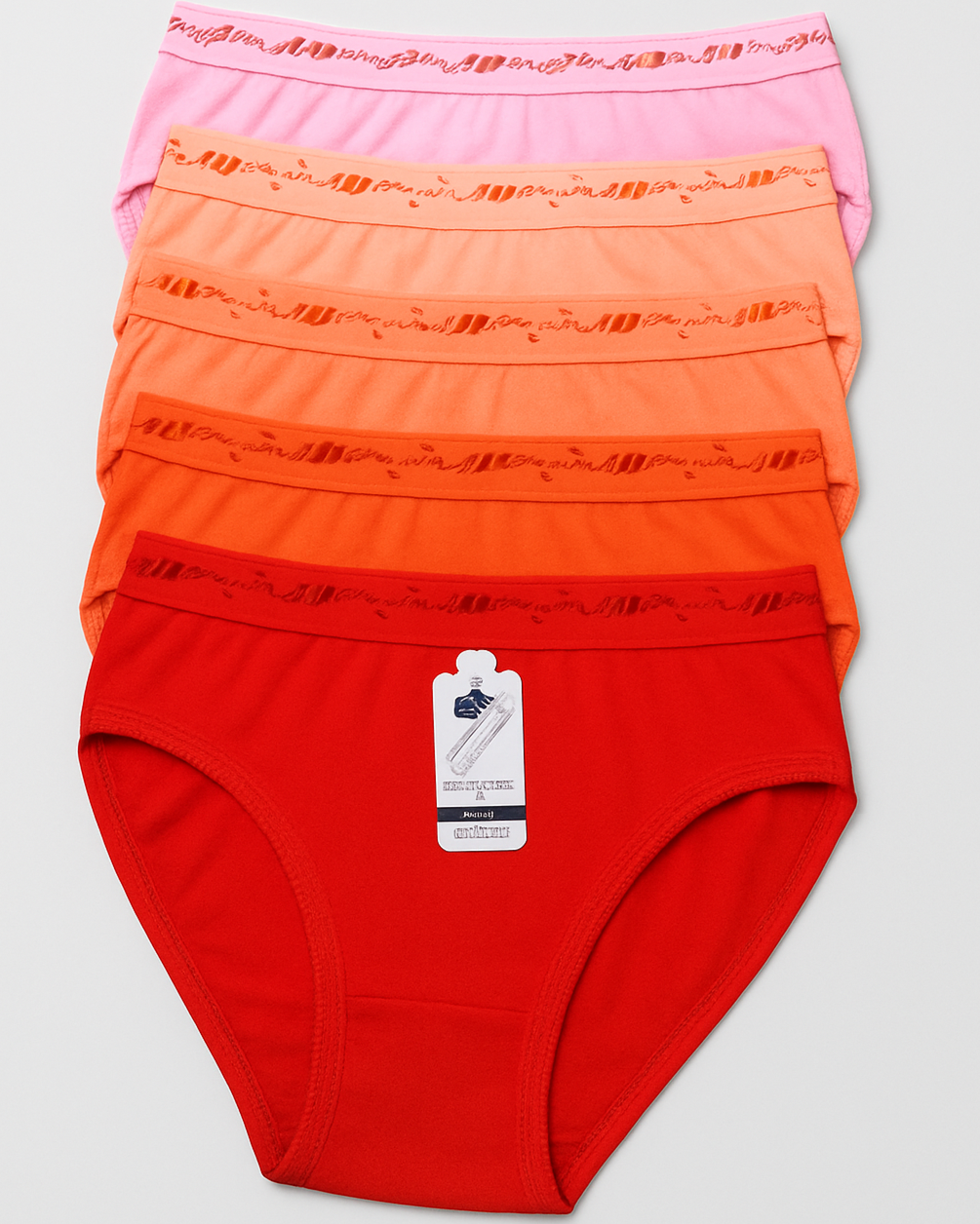 Pack of 5 Women’s Panties – Soft Lycra Fabric, Breathable & Stretchable Everyday Underwear – Sizes S, M & L