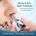 Nose Hair Trimmer – Stainless Steel, Easy Grooming - SS Smart Store