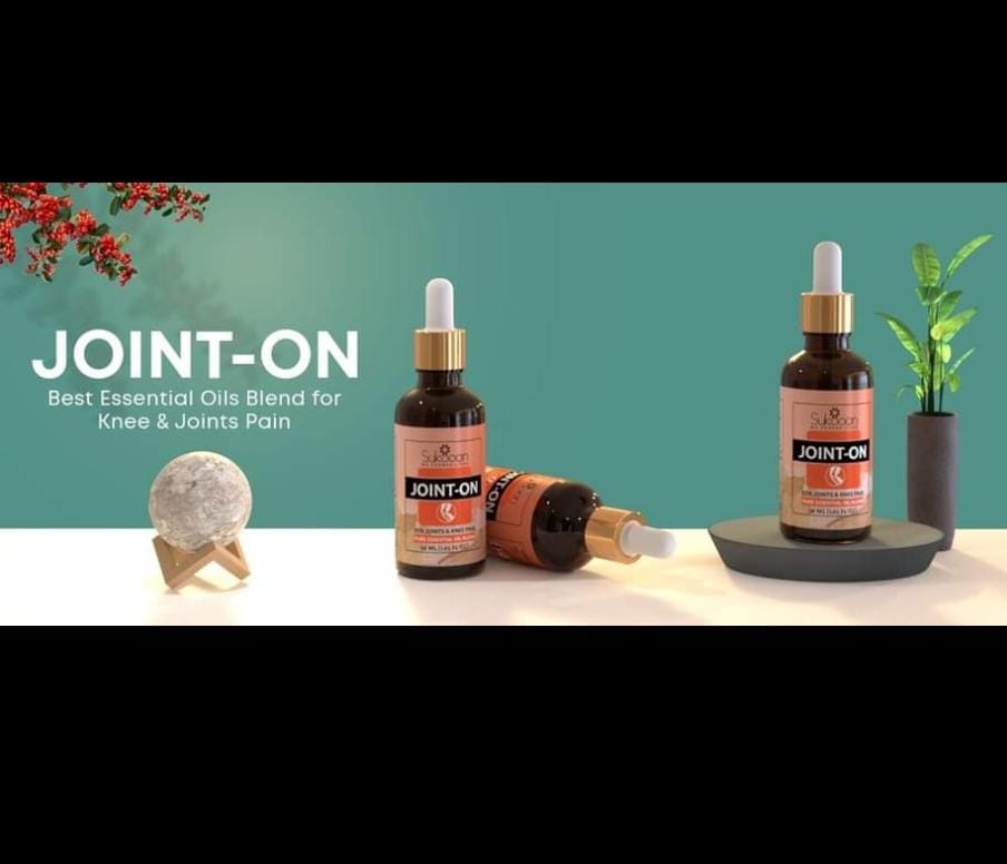 Sukoon Joint-On Oil – 30ml | Relief for Joint, Back, Knee & Arthritis Pain, Strains & Sprains