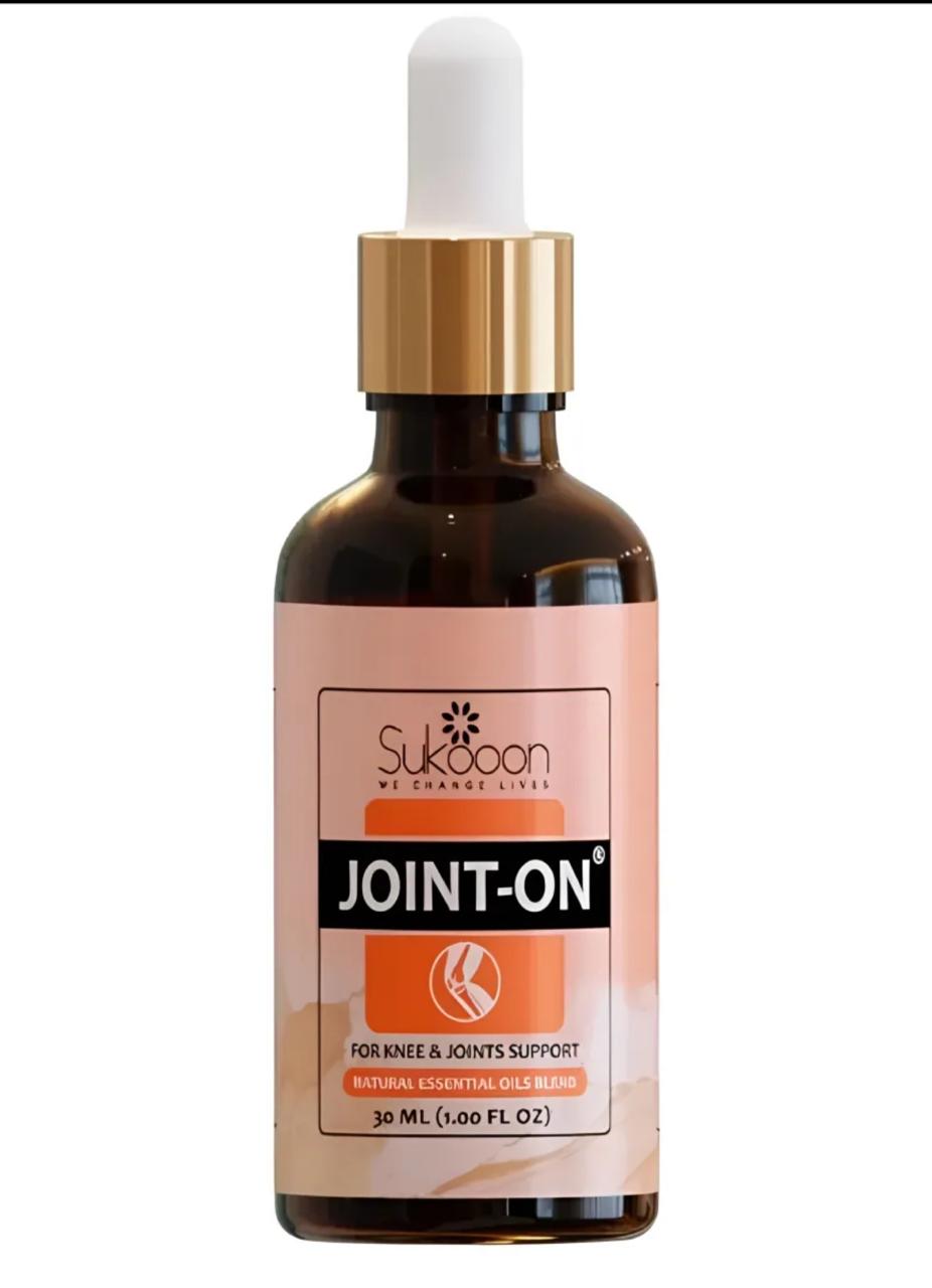 Sukoon Joint-On Oil – 30ml | Relief for Joint, Back, Knee & Arthritis Pain, Strains & Sprains