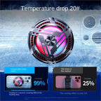 AL-02 Magnetic Phone Cooler with RGB Lights – Semiconductor Cooling Chip for Mobile Gaming - SS Smart Store
