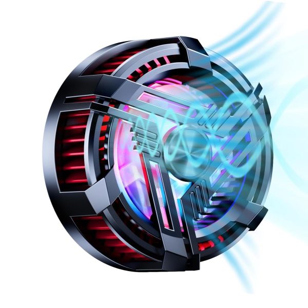AL-02 Magnetic Phone Cooler with RGB Lights – Semiconductor Cooling Chip for Mobile Gaming