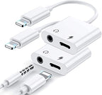 Apple Iphone Connector Lightning To 3.5mm Earphone Jack & Mobile Charging Jack - SS Smart Store