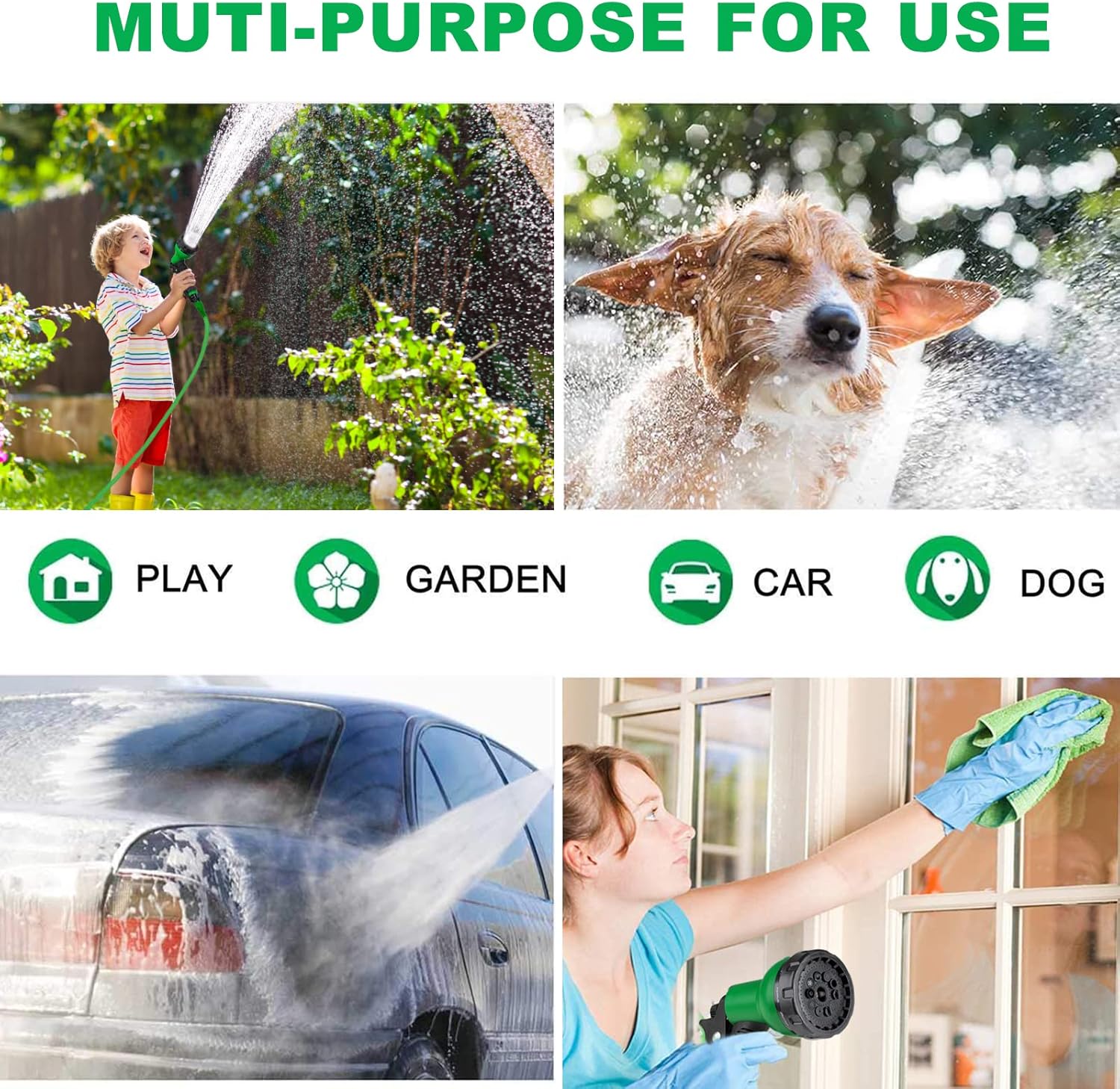 Magic Hose Pipe 50 Feet Expandable Pipe