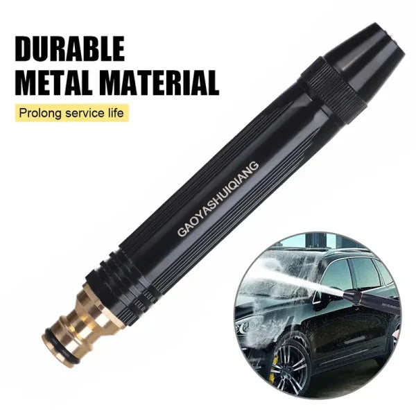 Adjustable High-Pressure Brass Water Spray Gun Nozzle