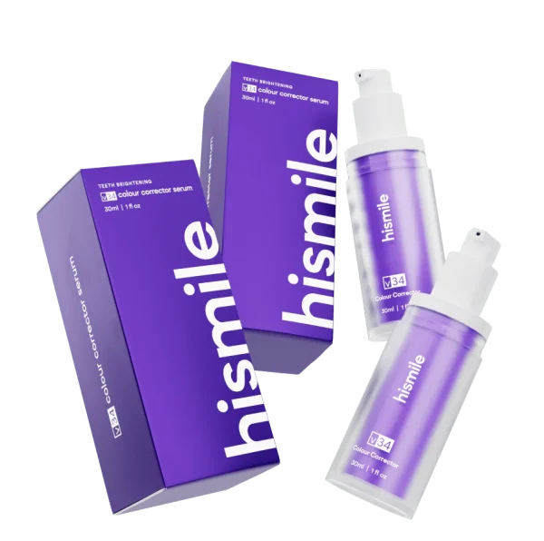 "HiSmile V34 Colour Corrector Serum: Instant Teeth Brightening Solution"