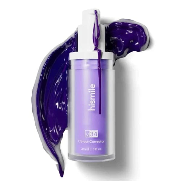 "HiSmile V34 Colour Corrector Serum: Instant Teeth Brightening Solution"