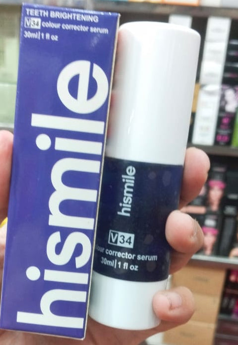 "HiSmile V34 Colour Corrector Serum: Instant Teeth Brightening Solution"