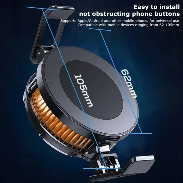 Memo CX07 Magnetic Mobile Cooling Fan – Radiator Heat Absorber for iPhone & Android