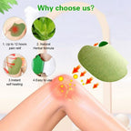 Pack of 12 Knee Pain Relief Patches – Natural Joint & Muscle Comfort - SS Smart Store