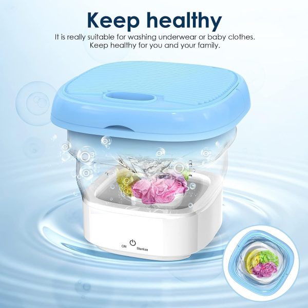 Powerful Mini Foldable Washing Machine with dryer and Foldable Washing Machine