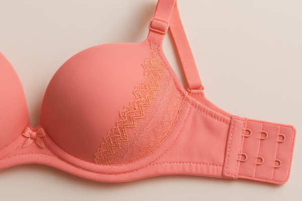 Luxury Silk Embroidered Padded Bra – Soft Fabric, Elegant Design & All-Day Comfort for Women
