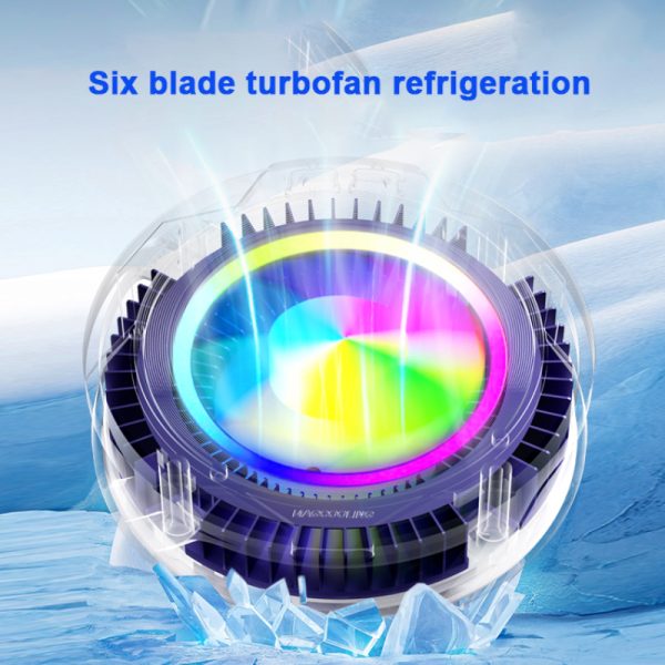 SL-25 15W High-Power Mobile Phone Cooler – Magnetic/Clip-On Radiator with Fast Ice Cooling & RGB LED Lights